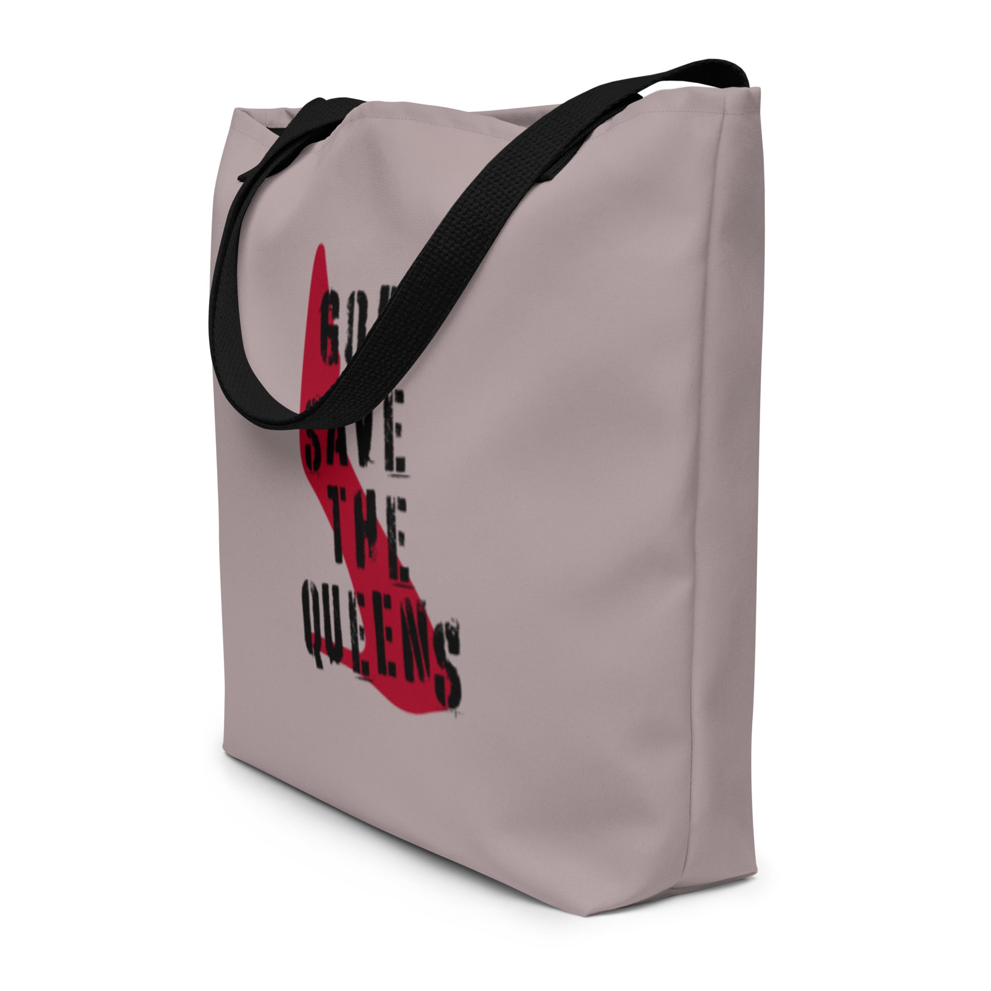 God Save The Queens Royal Merchandise Bag - Careys Pink