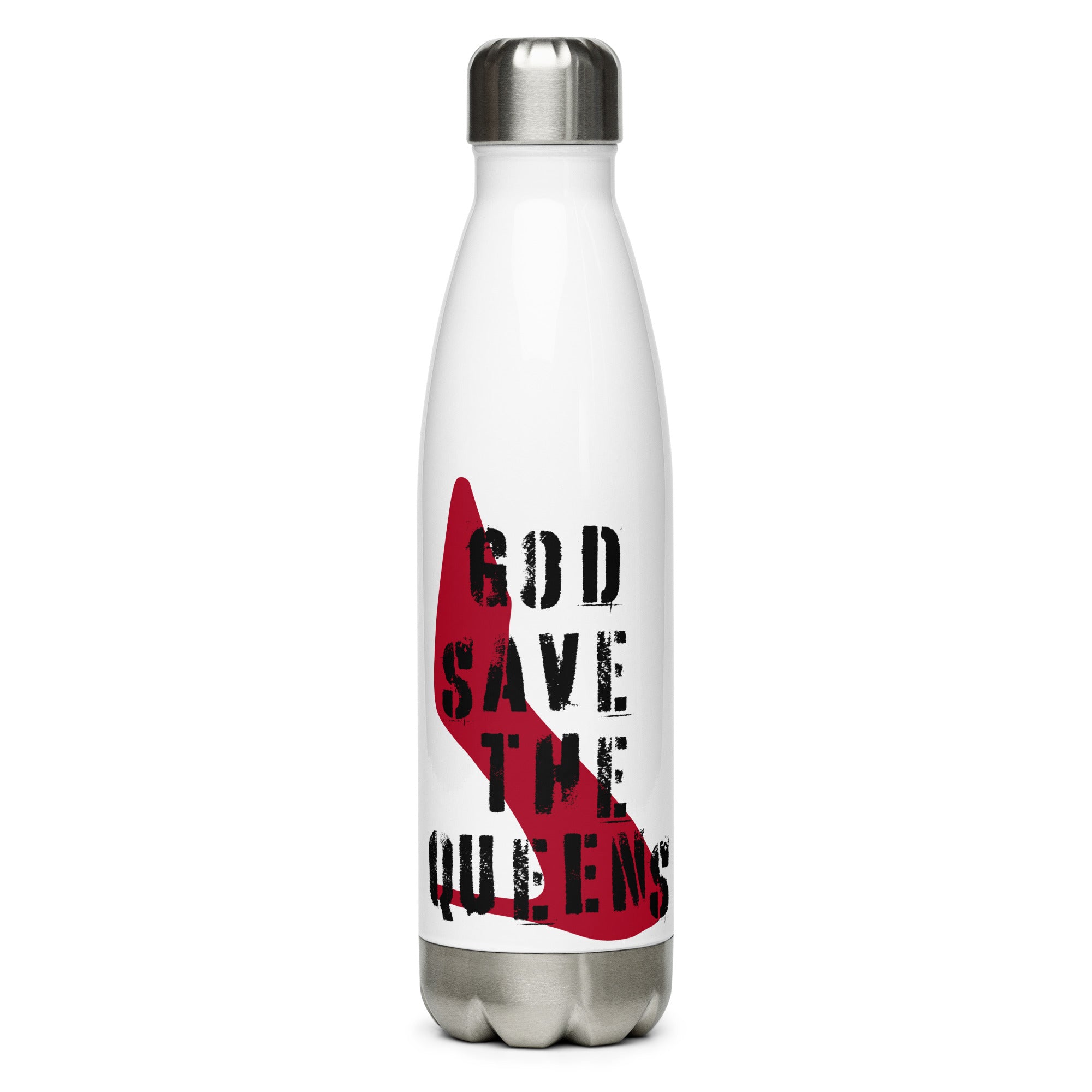 God Save The Queens Royal Stainless steel water bottle
