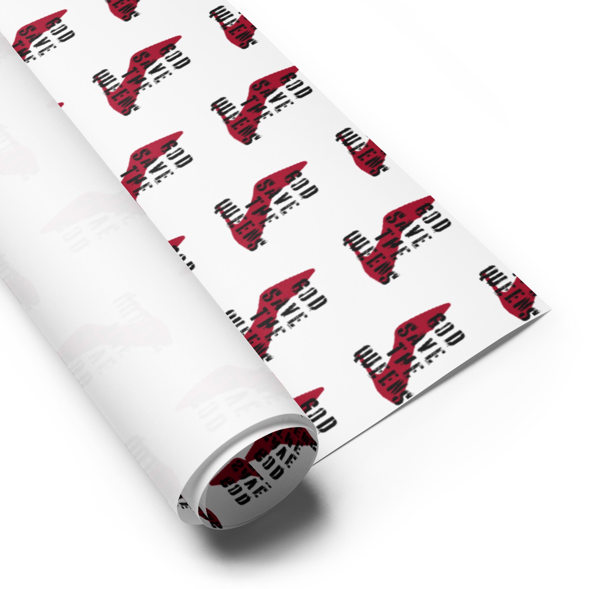 God Save The Queens All Over Print Royal Wrapping paper sheets