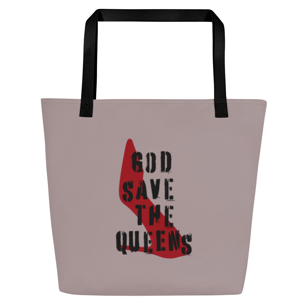 God Save The Queens Royal Merchandise Bag - Careys Pink