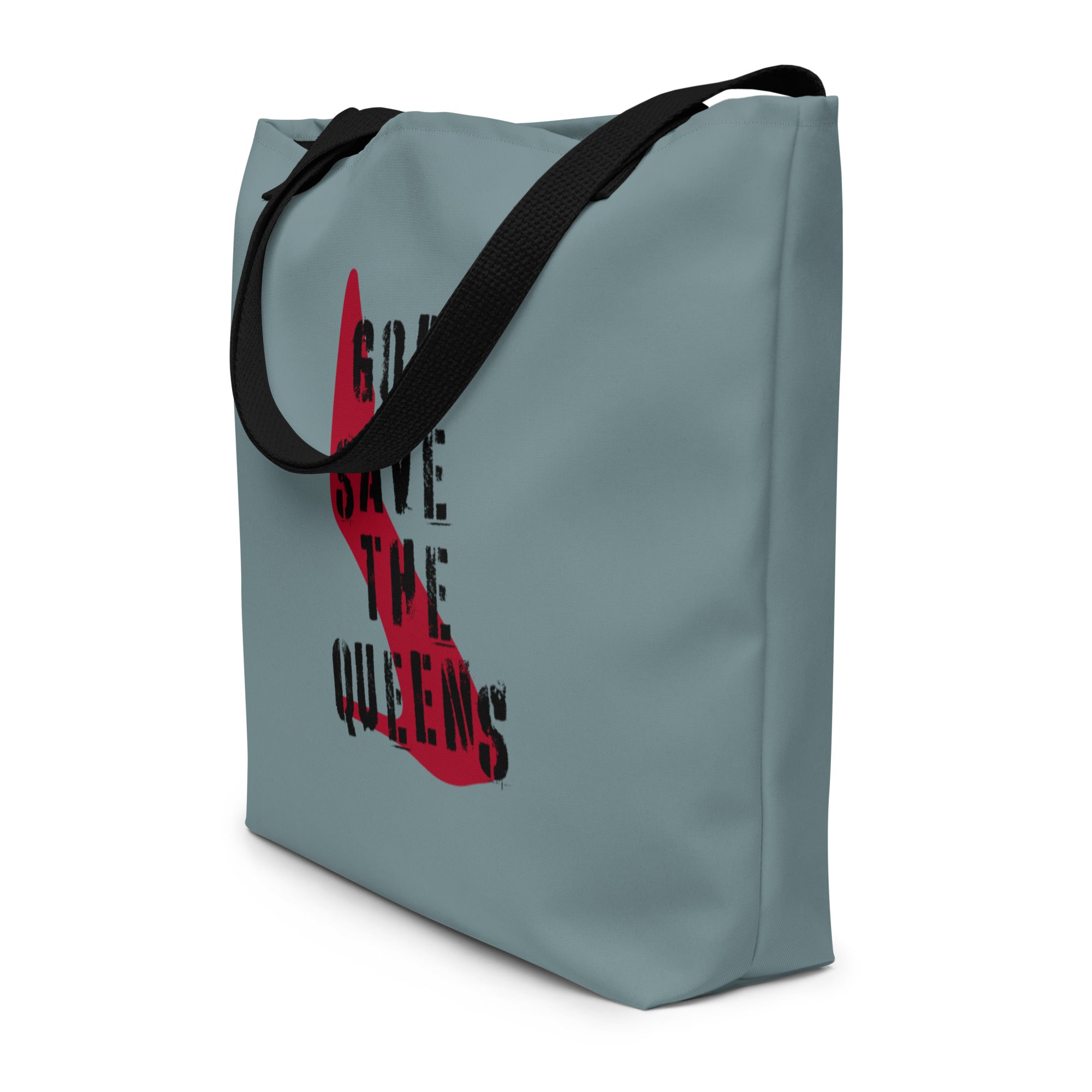 God Save the Queens royal merchandise bag - Gothic
