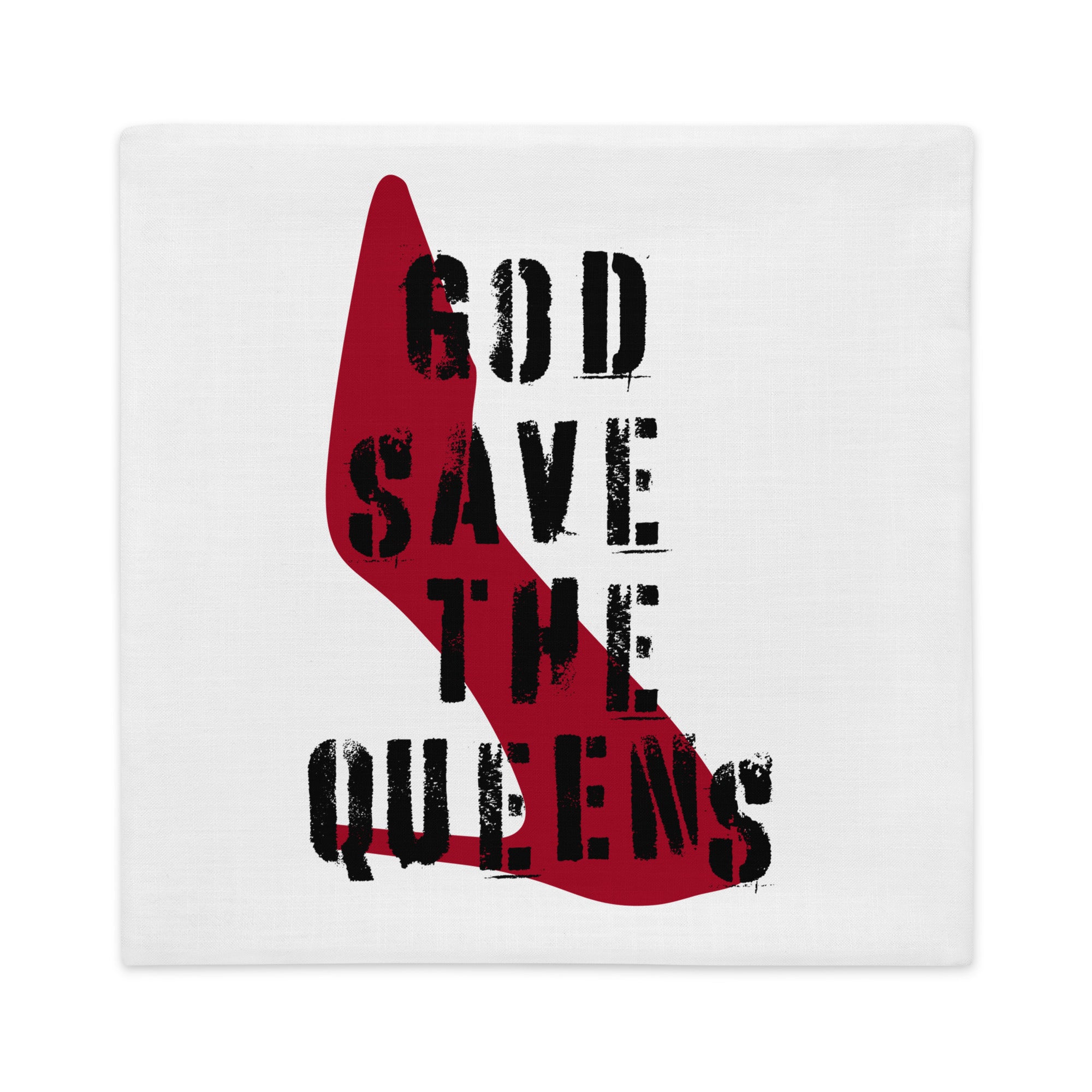 God Save The Queens Classic Royal Pillow Case