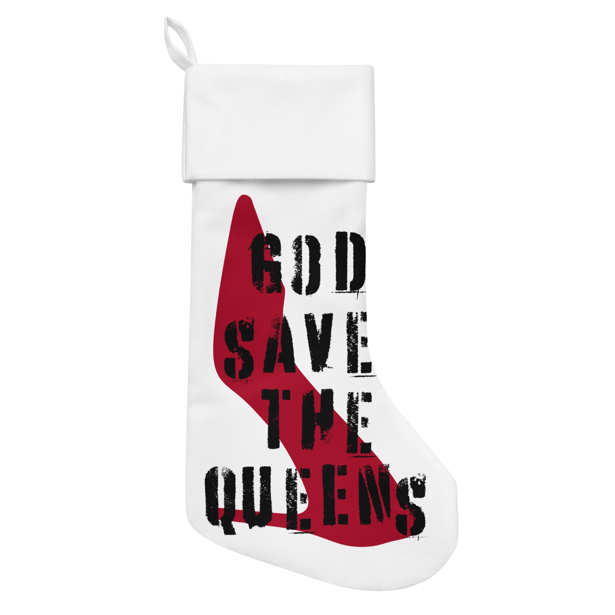God Save the Queens Royal stocking design 01