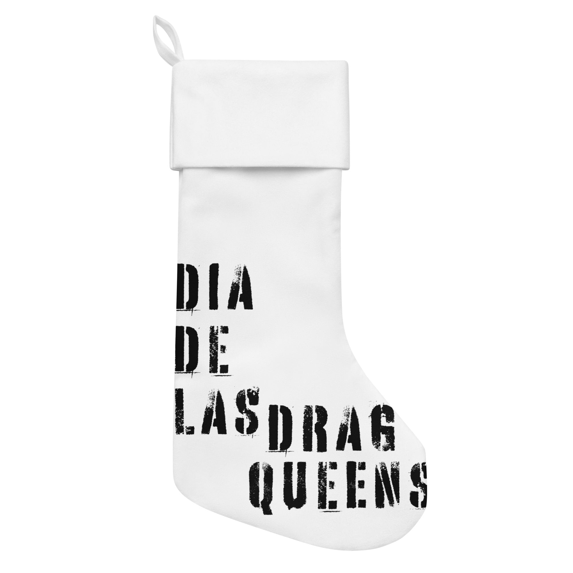Dia De Las Drag Queens Logo 01 stocking White