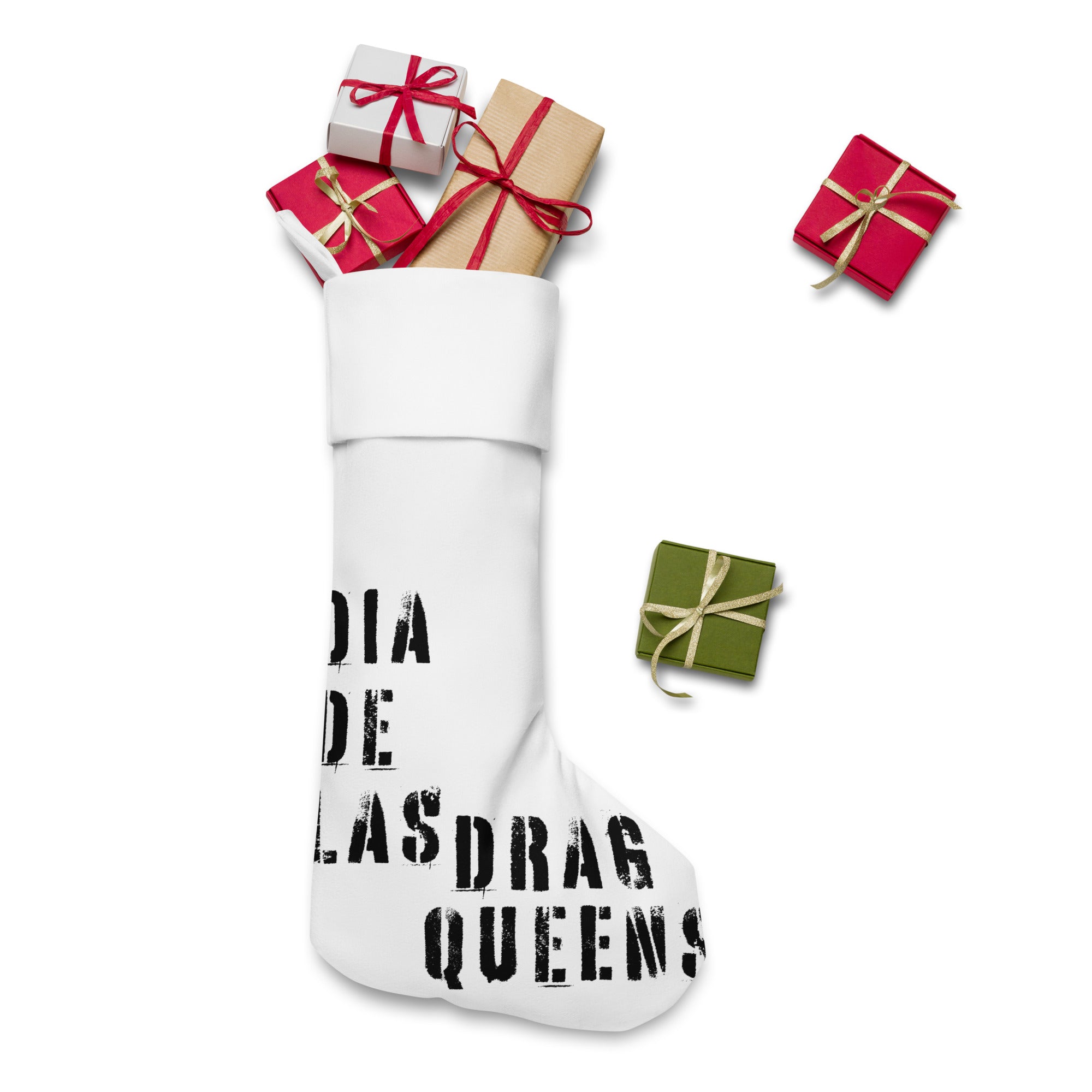 Dia De Las Drag Queens Logo 01 stocking White