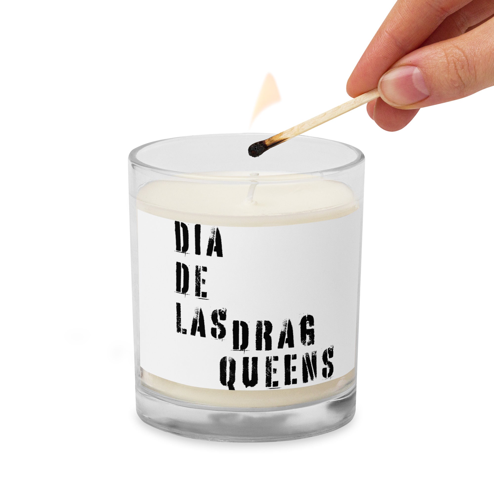 Dia de las Drag Queens Unscented White Vigil Candle