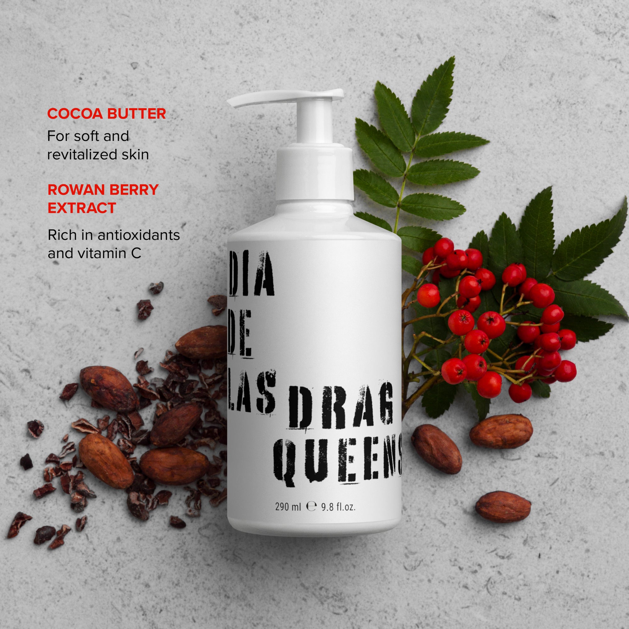 Dia De Las Drag Queens Logo 02 hand & body lotion - Refreshing