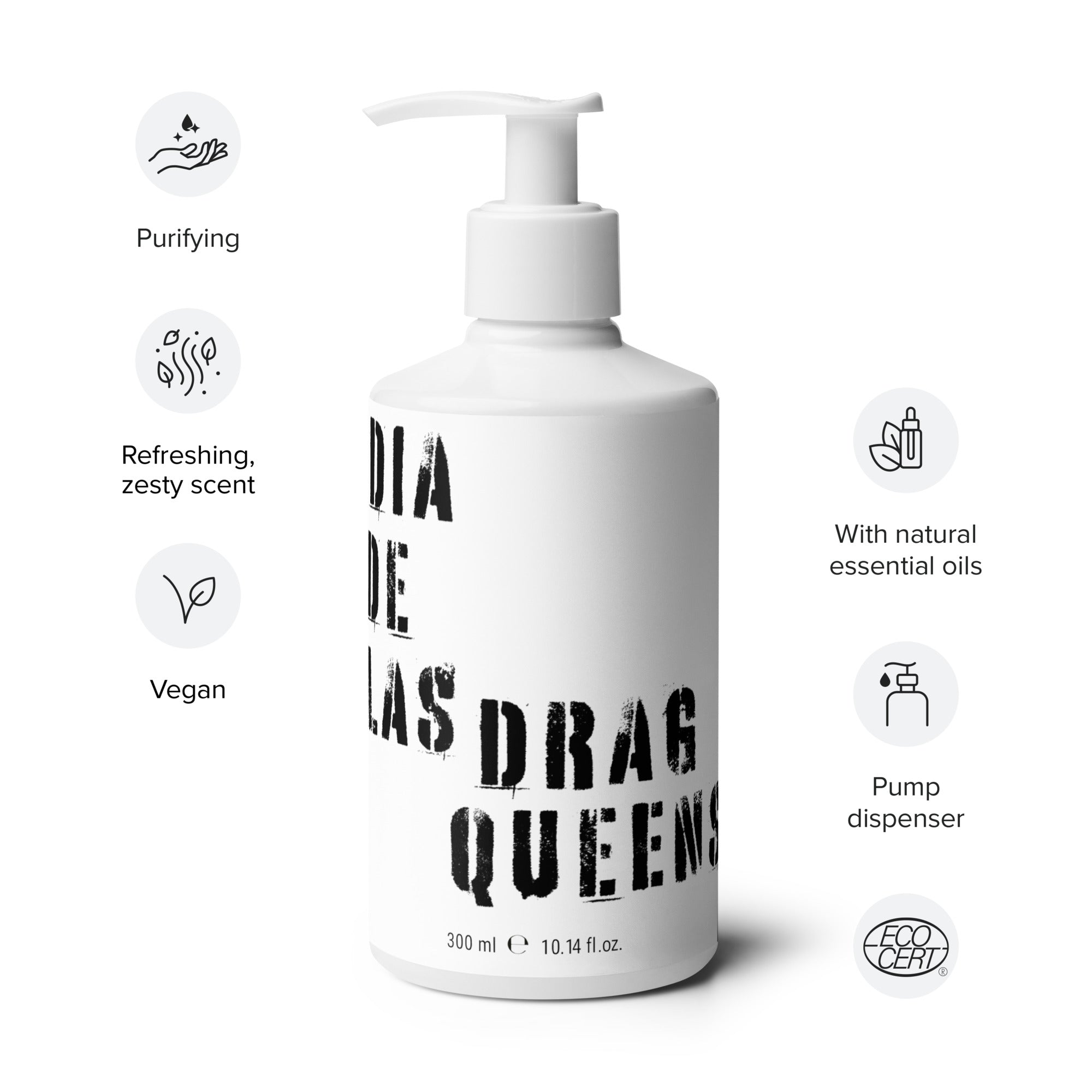 Dia De Las Drag Queens Logo 02 hand & body wash - Refreshing