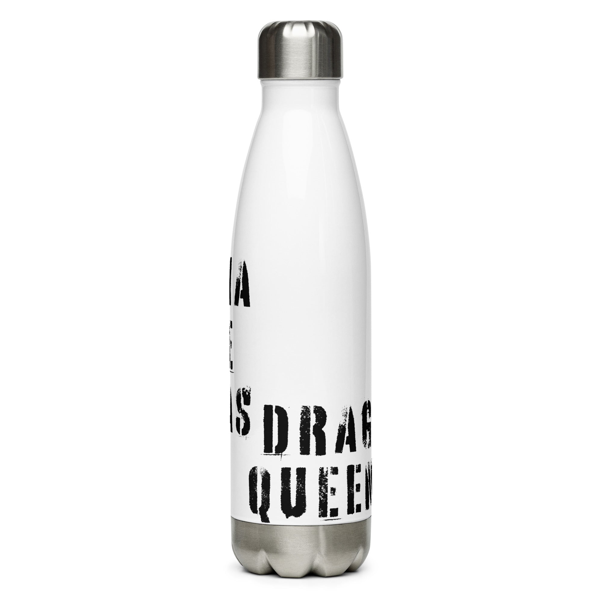 Dia De Las Drag Queens Logo 02 Stainless steel water bottle