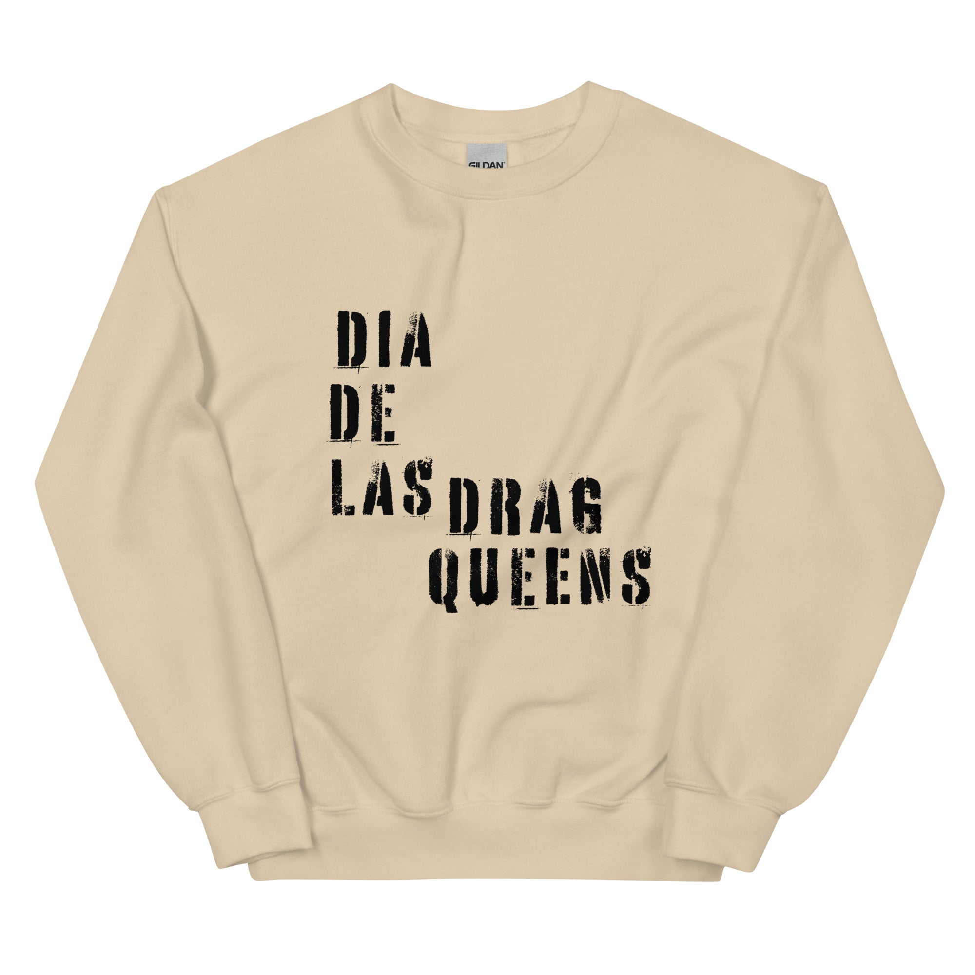 Dia De Las Drag Queens Logo 02 Sweatshirt Black Logo