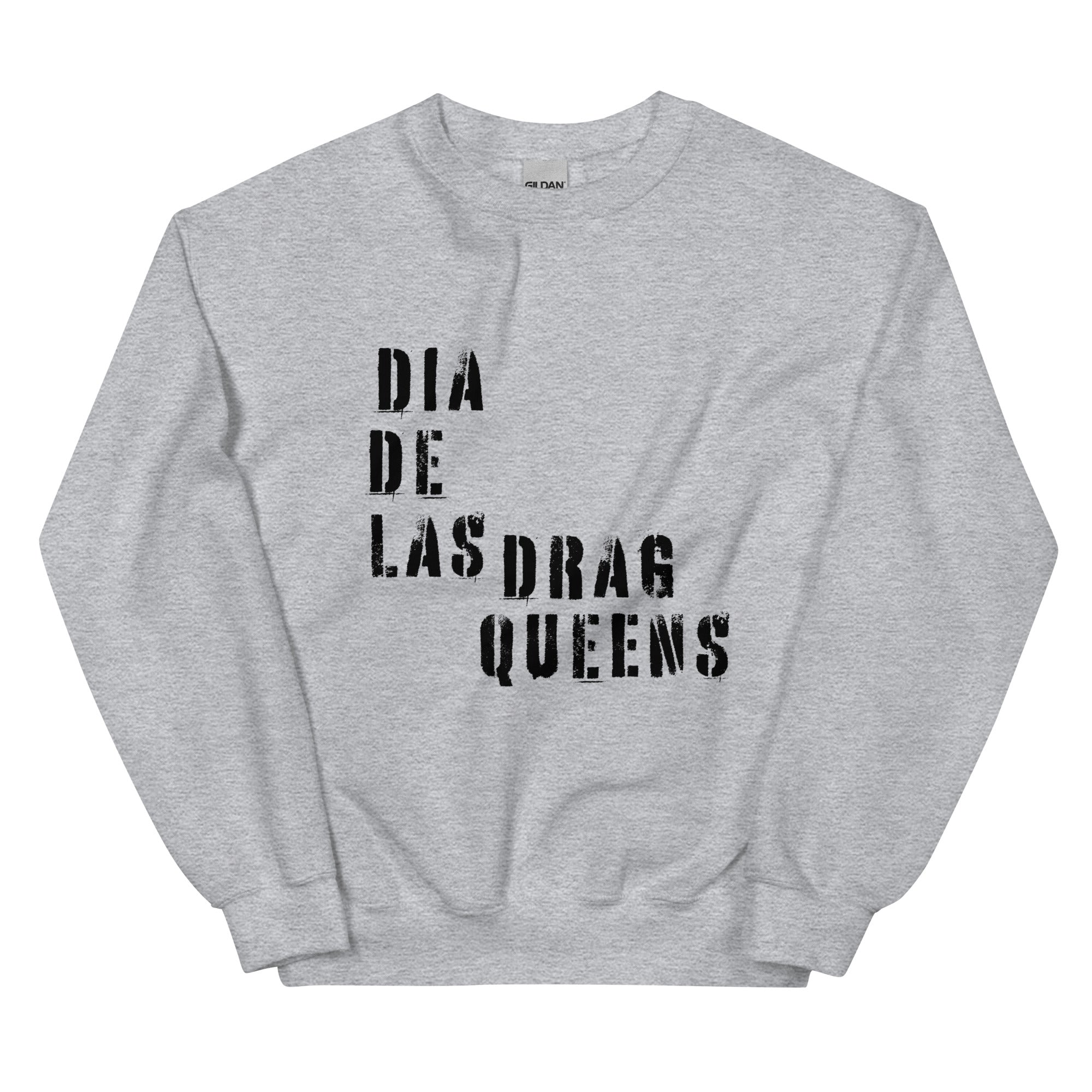 Dia De Las Drag Queens Logo 02 Sweatshirt Black Logo