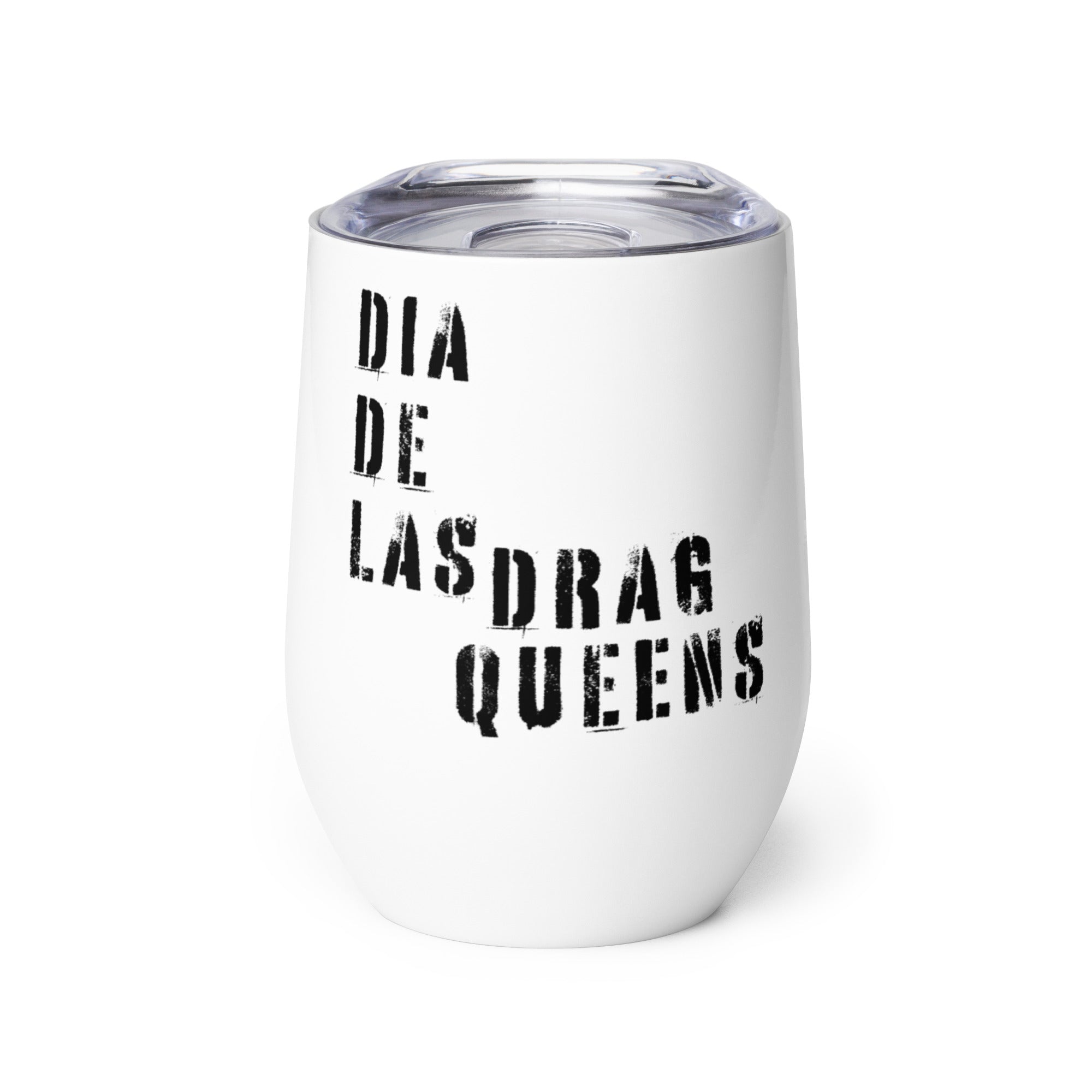 Dia De Las Drag Queens Logo 02 Wine tumbler
